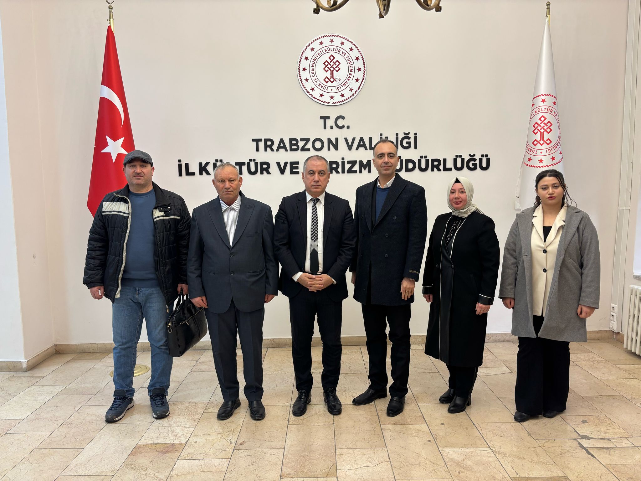 DERNEĞİ BAŞKANIMIZ SAYIN MÜH. MEHRAN MAHSAFAR TRABZON İL KÜLTÜR VE TURİZM MÜDÜRLÜĞÜ TAMER ERDOĞAN BEY İLE GÖRÜŞMEDE BULUNDU.