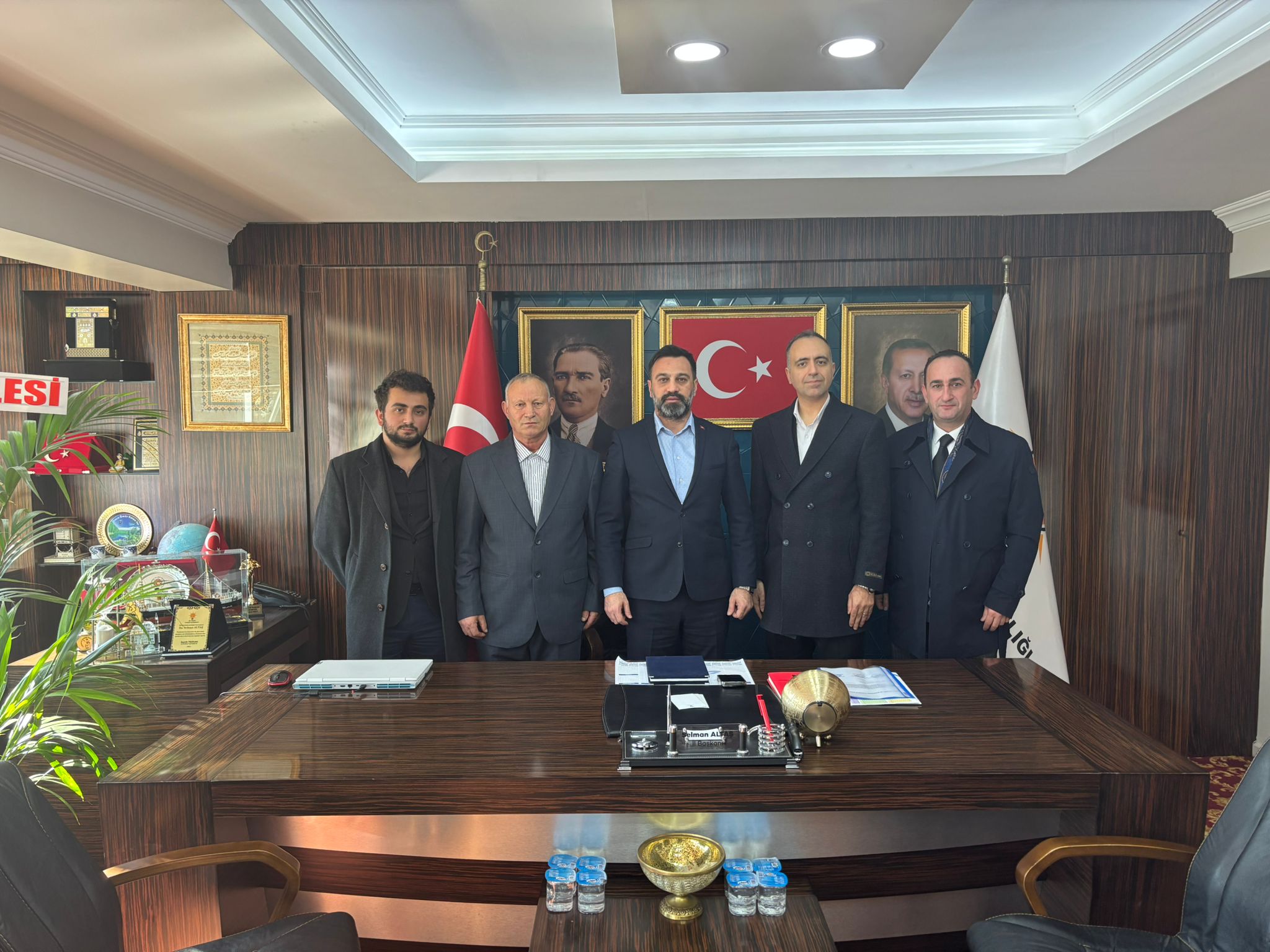 Ordu’da Bulunan Dernek Başkanımız Ve Kurucu Üyelerimiz AK Parti ORDU  İl Başkanı Sayın SELMAN ALTAŞ İle Görüştü.